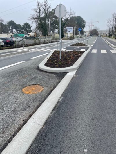 séparateur bus en béton