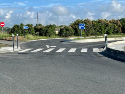 Profil bordures chasse roues en beton