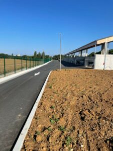 bordures béton centre de recyclage