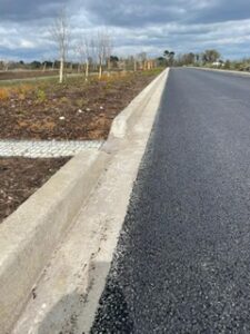 parc activité aménagement caniveau béton